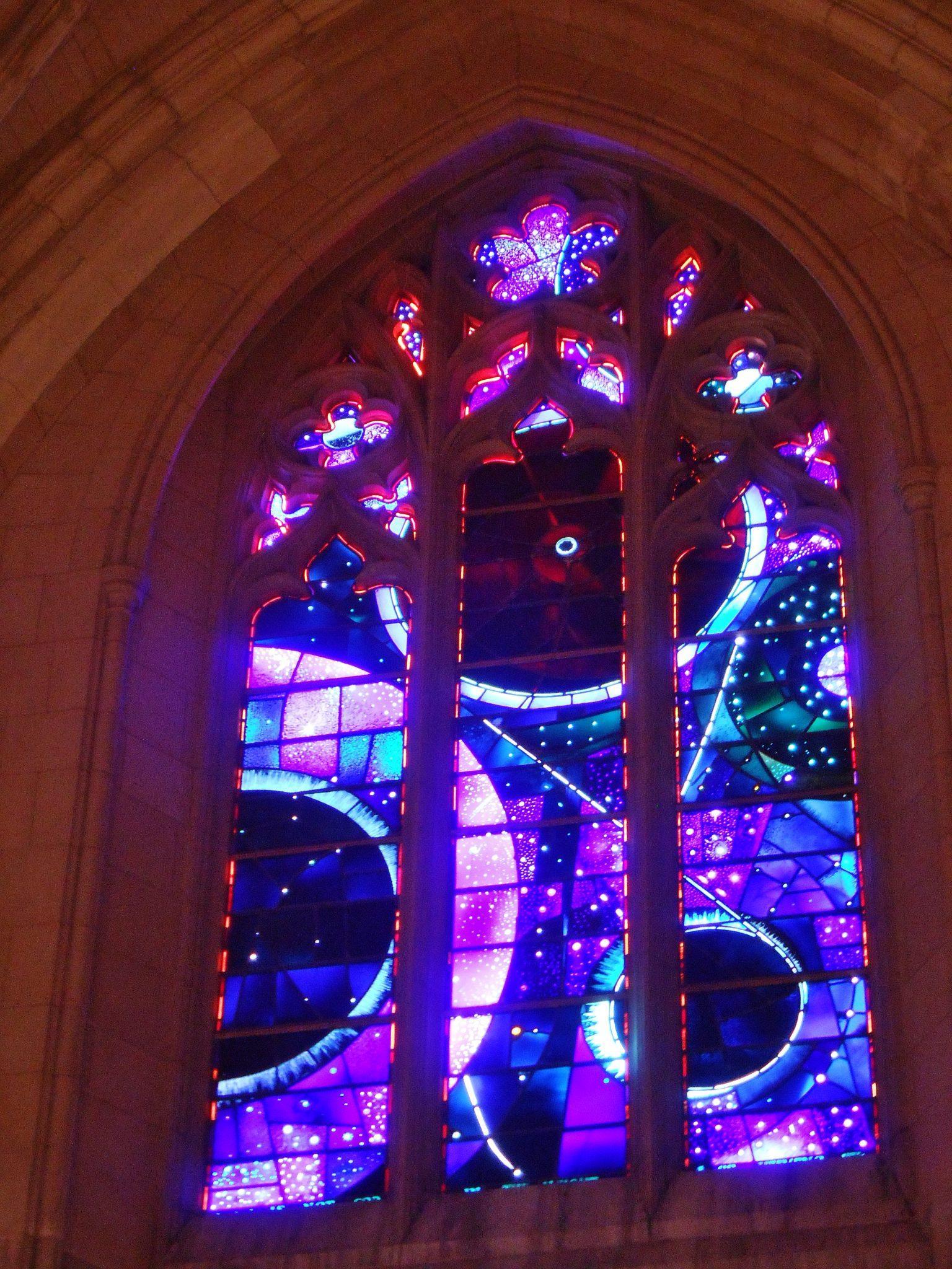The Space Window at the National Cathedral 